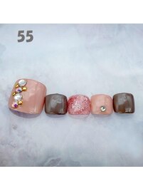 フットネイル：No.55