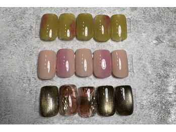 ブラウンネイル(brown nail)/定額デザイン6000円