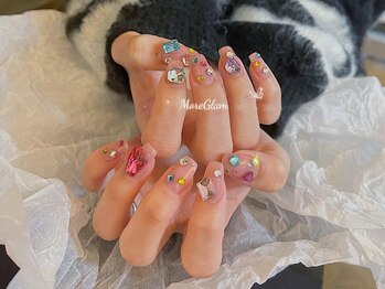 モアグラム 渋谷道玄坂店(More Glam)/ワンカラー パーツ放題