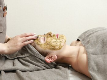 ハーブガレージ 心斎橋店(HERB garage)/(6)ハーブ擦り込み