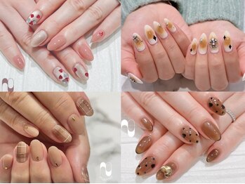 マーノ 津田沼ビート店の写真/繊細手書きアート～トレンドまでサンプル多数★貴方のしたいネイルがきっと見つかる♪持ち込みデザインOK！