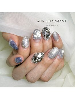 アンシャルマンネイルスタジオ(Ann charmant nail studio)/セレクトデザインコース¥6,800~