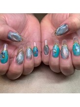nail salon amo 【4/15 NEW OPEN（予定）】 /持ち込み長さだしデザイン