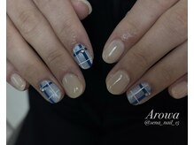 チェックネイル