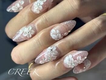 春カラー桜フラッシュスカルプ