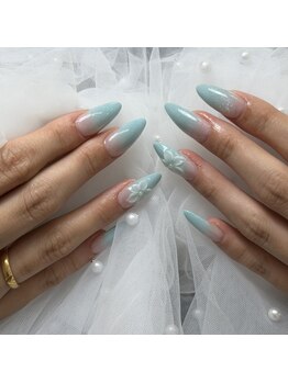 レモンネイル フク(LEMON NAIL FUK)の写真/グラデーション x マグネット