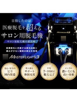ケーフリー(K-free)の写真/高い出力と効果に自信あり！全身脱毛で実感してほしい★丁寧な施術で肌質・毛質を見極め理想を叶える♪