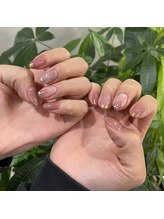 ミントリーフ バイ リート(Mint leaf by Reat)/シアーピンクニュアンス