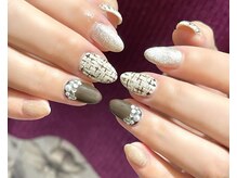 ネイルサロン ティフィン(tiffin)/～ブラウンツイード～