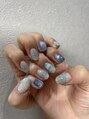 クレセント アイアンドネイル 表参道(Crescent Eye&Nail)&nbsp;ニュアンス、リボンアート