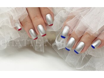 シャットネイル(CHATTE NAIL)/爪育デザインネイルBコース