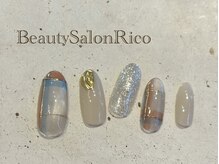 ビューティーサロン リコ(BeautySalon Rico)/チェックネイル
