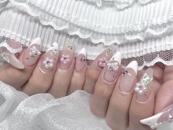 【Aina】お花ネイル