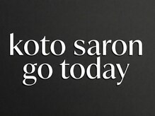 koto saron go today. 【まつげパーマ/マツエク/眉毛/フェイシャル】