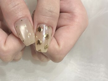 アイヴィー(IVY)の写真/ちょっとだけアートを楽しみたい方に【初回オフ込】カラー調合OK!ワンカラー★プチデザインアート2本￥6300