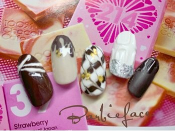 バービーフェイス 恵比寿(Barbie Face)/バレンタインミルクチョコ♪