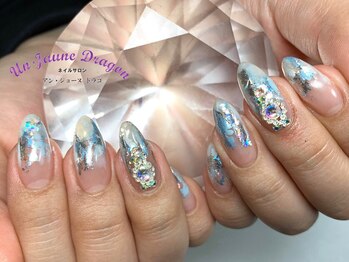 アン ジョーヌドラゴ/【自爪ネイル】ホイルネイル