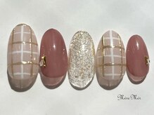 パラジェル認定サロン メールメール 池袋店(MereMer)/チェックネイル