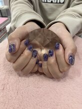 チェリーブロッサム(A CHERRY BLOSSOM)/パープルマーブルデザイン