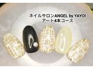 YAYOI指名、ツイードネイル