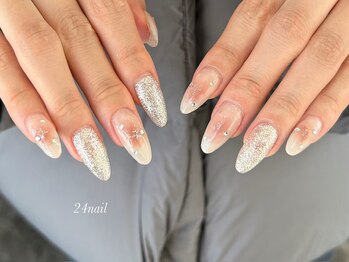 ニーヨンネイル(24nail)/チークネイル