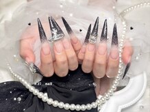 ベルグローアルファネイル(BELLE GROW ALPHA NAIL)/☆黒ラメグラデ☆