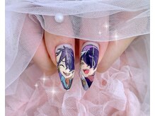 ネイル アリーズ セカンド(nail Allies 2nd)/痛ネイル　推しネイル　手書き