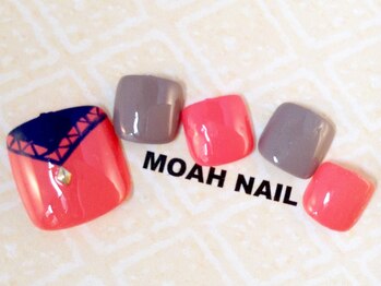 モアネイル つつじヶ丘店(MOAH NAIL)/フットジェル☆5500円~♪
