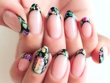 ティアラリュクス 東林間店(Tiara Luxe)/お客様ネイル　アートフレンチ