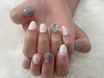 ジェー エス シー ネイル(J.S.C.nail)/持込デザイン/蝶々ネイル