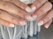 リノ(lino)/透明感ニュアンスネイル 8/4