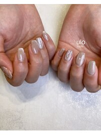 ハートホロネイル