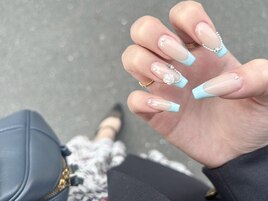 ★シンプルベージュ春フレンチ★
