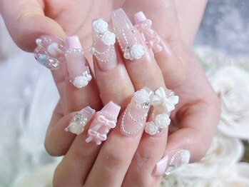 ペンティ(Painty)の写真/理想のデザインを叶えるなら【パーツ追加料金なし×パーツ600種類以上】を揃えたPainty nailにお任せ★