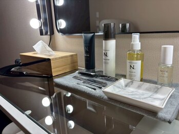 ヘッドミント 和歌山駅前店/各お部屋にアメニティをご用意