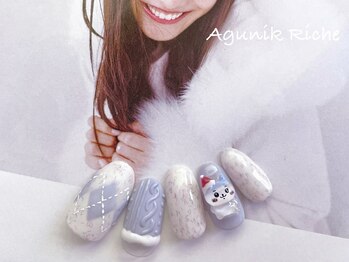 アグニークリッシェ(Agunik Riche)/【はちわれネイル】