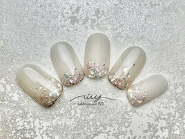 雪/クリスマス/乳白色