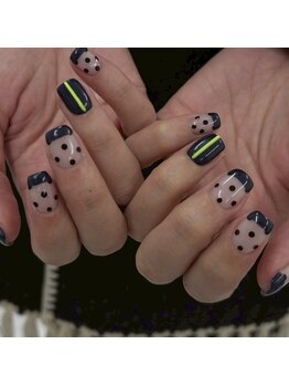 ネイルクイーン(Nail Queen)/ドットネイル¥9000♪