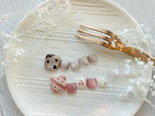 キャンアイドレッシー 藤沢店/【フット】バレンタインデザイン