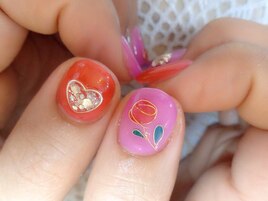ワイヤーパーツネイル♪