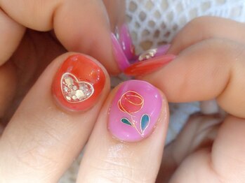 アミュリー ネイル アトリエ(Amury nail atelier)/ワイヤーパーツネイル♪