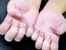 ムギモ(MUGIMO)/チェックネイル6300