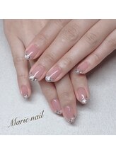 マリーネイル(Marie nail)/#ガラスフレンチネイル♪7,700円