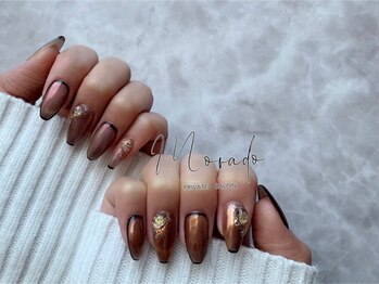 モラド(MORADO)/透け感ネイル