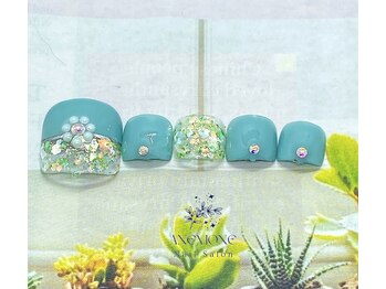 アネモネ(ANEMONE)/パールフラワーネイル☆