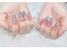 □HAND■　ラメグラデーション ¥5900