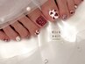 Foot【初回オフ＆ケア無料】90分つけ放題★画像持ち込みOK ￥9500→￥8800