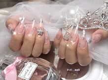 ベルグローアルファネイル(BELLE GROW ALPHA NAIL)/ガラスフレンチネイル