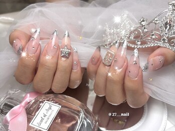 ベルグローアルファネイル(BELLE GROW ALPHA NAIL)/ガラスフレンチネイル