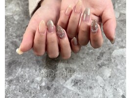 冬ネイル/マグネット/藤沢